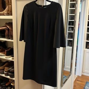 Ralph Lauren, Black Cape Dress, Size 4, Excellent Condition.